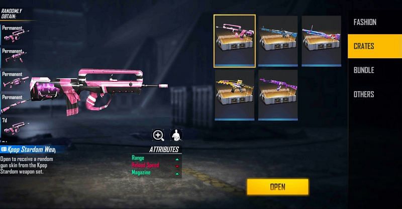 Kpop Stardom Weapon Loot Crate
